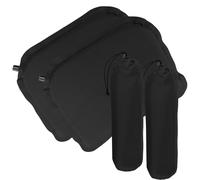 ALPIDEX Cojín Asiento Aislante 40 x 30 x 3,8 cm Estadio Acampada Aire Libre Colchoneta Asiento Autohinchable Térmico Portátil Impermeabile, Color:Set of 2