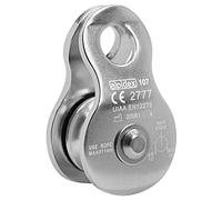 ALPIDEX Polea 20 kN Mobile Pulley Bloque Polipasto EN12278 Cuerda 11 mm | Descenso, Cabrestante, Aparejo, Alpinismo, Aluminio, Acero Inoxidable, Mosquetón, Árbol, Carga Pesada, Colores