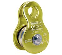 ALPIDEX Polea 20 kN Mobile Pulley Bloque Polipasto EN12278 Cuerda 11 mm | Descenso, Cabrestante, Aparejo, Alpinismo, Aluminio, Acero Inoxidable, Mosquetón, Árbol, Carga Pesada, Colores