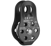 ALPIDEX Polea Fija 22 kN Roldana EN12278 Cuerdas hasta 13 mm Escalada