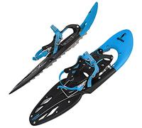 ALPIDEX Raquetas Nieve Luengo Adulto 38-46 Bolsa Transporte Bastones Opcional, Color:Blue sin Bastones