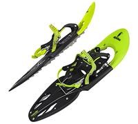 ALPIDEX Raquetas Nieve Luengo Adulto 38-46 Bolsa Transporte Bastones Opcional, Color:Lime sin Bastones