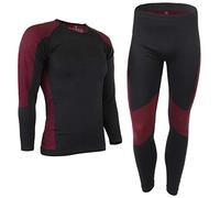 ALPIDEX Ropa Interior Térmica Hombre Frío Conjunto Esquí Nieve Montaña | Pantalón Térmico, Camiseta Manga Larga, Mallas Térmicas, Leggins, OEKO-TEX, Invierno, Ski, Deporte, Thermal, Transpirable