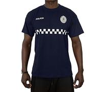 Alpimara Camiseta Policía Local para Niño (Marino, 9/11 Años)