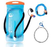 Alpin Loacker Bolsa de hidratación para Exteriores con Manguera de hidratación para Deportes y Exteriores, Burbuja de Agua superligera y Bolsa de hidratación para Senderismo, Sistema de hidratación