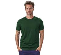 ALPIN LOACKER Camiseta de Manga Corta con Lana Merino - Suave, Secado Rápido y Termorreguladora para Deportes, Senderismo, Escalada, Trekking y Esquí - Hombre