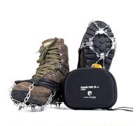 Alpin Loacker Pro 18 Grödel - Crampones Ligeros, Pinchos Antideslizantes universales para montañismo, para Hombres, Mujeres y niños,XL 44-47