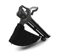 Alpina AVS 20 Li Kit - Aspirador de Hojas, soplador de Hojas, trituradora - Motor de 600 W, Saco de 45 L, batería de 20 V, Cargador - Compacto y Ligero