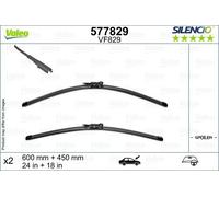 Alpina B4 Limpiaparabrisas Plano Valeo OEM 14-22 577829 Delantero Izq/Der