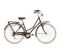 Alpina - Bicicleta de Viaje para Mujer, Color Negro, 46 cm