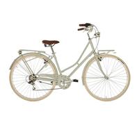 Alpina Bike - Bicicleta de Viaje para Mujer, Color Gris, 46 cm