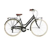 ALPINA Bike Bonneville - Bicicleta de Trekking 6 V para Mujer, Mujer, Negro, 28"