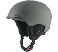 ALPINA BRIX - Casco de esquí Unisex para Adultos, Color Gris Oscuro Mate, 51-55