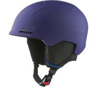ALPINA Brix Jr - Casco de esquí Seguro y Ligero para niños, con Almohadillas de Orejas extraíbles, óptima absorción de Impactos y Buena ventilación, Midnight Purple, S (51-55)