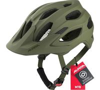 ALPINA Carapax 2.0 Casco de Bicicleta, Unisex-Adultos, Oliva Mate, 52-57 cm