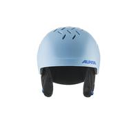 Alpina PIZI - Casco de esquí Seguro, irrompible y Personalizable con Almohadillas extraíbles para los oídos, para niños, Color Azul Ahumado, 46-51 cm