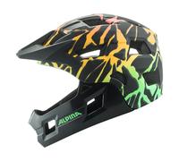 ALPINA RUPI Casco de Ciclismo, Unisex-Youth, Mate de Neón Que se Decolora, 50-55 cm