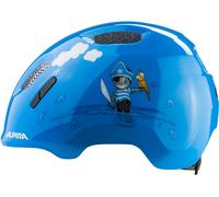 ALPINA XIMO 2 - Casco de Ciclismo Ligero y Seguro para niños con LED Opcional - ahoi Gloss - 45-49