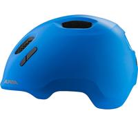 ALPINA XIMO 2 L.E. (Mate) - Casco de Ciclismo Ligero y Seguro para niños con LED Opcional - Blue Matt - 49-54