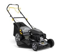 Alpina Cortacésped de Gasolina AL5 51 SHQ, Ancho de Corte 51 cm, Motor de 166 CC (3300 W) a tracción Posterior, hasta 1800 m², Bolsa de Recogida de 60 l, Altura de Corte Regulable en 6 Posiciones