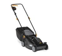 Alpina Cortacésped eléctrico BL 380 E, Ancho de corte 38 cm, Motor de 1400 W, Hasta 500 m², Altura de corte regulable en 3 posiciones, Bolsa de recogida de 40 l