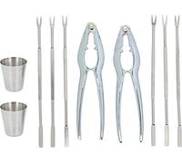 alpina Cubertería de langosta (10 piezas, acero inoxidable)