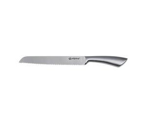 alpina Cuchillo de Pan, Metal, Plata, One Size
