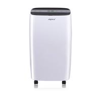 Alpina Deshumidificador, 230V/220W, Espacios Hasta 100 Metros Cúbicos, Silencioso, Deshumidifica Hasta 10L por Día, Función Temporizador 1-24 Horas, Ajuste del Nivel de Humedad, Blanco