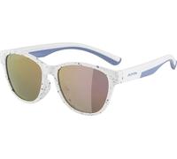 ALPINA Flexxy Cool Kids I Gafas para niños, lentes de cerámica de espejo, marco flexible, construcción completa