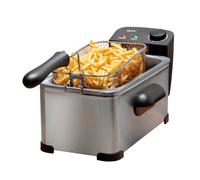 alpina Freidora 3 litros - 323 x 205 x 189 mm - 2000 W - Temperatura ajustable - plata