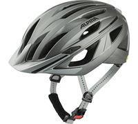 ALPINA Gent MIPS - Casco de Bicicleta para Adultos - Dark-Silver Matt - 58-63 cm