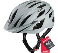 ALPINA Haga Casco de Bicicleta, Adultos Unisex, Gris Ahumado Mate, 51-56
