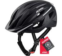 Alpina Haga Casco de Ciclismo, Unisex-Adult, Black Matt, 51-56