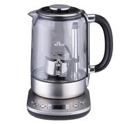 Alpina Hervidor de agua con Infusor - 1,7 L - 2200 W - Hervidor eléctrico - Tetera - Mantiene el calor - Termostato ajustable - Pantalla digital - Acero inoxidable