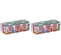 alpina Juego de 6 Vasos de Chupito - Vasitos Aperitivo de 45 ml - Vasos Cristal para Lavavajillas - Perfectos para Chupitos y Juegos de Bebida - Transparentes (Paquete de 2)