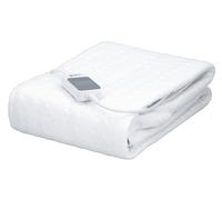 alpina Manta Térmica Eléctrica - 1 Persona - Manta Electric para Cama - 3 Niveles de Calor - Manta Electric - Alivia Dolor Menstrual - Lavable Mando a Distancia - Heating Blanket Cama Matrimonio
