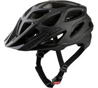 ALPINA Mythos 3.0 - Casco de Bicicleta Ligero y Bien ventilado para Adultos - Casco Ajustable con Almohadillas antibacterianas para una Comodidad y protección óptimas, Negro Mate, 52-57 cm