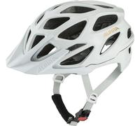 ALPINA MYTHOS 3.0 - Casco de bicicleta ligero y bien ventilado para adultos - Casco ajustable con almohadillas antibacterianas para una comodidad y protección óptimas, blanco prosecco brillante, 52-57