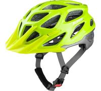ALPINA Mythos 3.0 - Casco de Bicicleta Ligero y Bien ventilado para Adultos - Casco Ajustable con Almohadillas antibacterianas para una Comodidad y protección óptimas, sé Visible-Plateado Brillante,