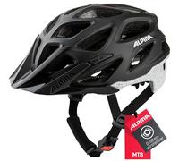 ALPINA Mythos Reflective - Casco de Bicicleta para Adultos - Black Matt - 52-57 cm
