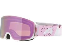 ALPINA NAKISKA Q-LITE - Gafas de esquí OTG antivaho, extremadamente robustas e irrompibles, con 100% de protección UV para adultos, white-rose matt