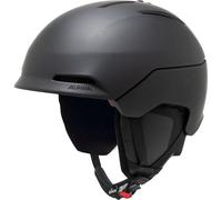 ALPINA NAX - Casco de esquí, Color Negro Mate, 51-55 cm