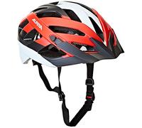 Alpina Panoma L.E - Casco de Ciclismo, Todo el año, Unisex, Color Negro/Blanco/Rojo, tamaño 56-59