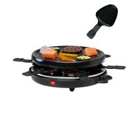 Alpina Raclette-Grill 800W - Set gourmet para 8 personas - con placa de cocción extraíble