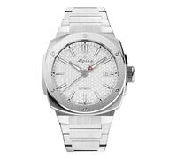 Alpina Reloj Alpiner automático con Calendario de 3 manecillas para Hombre, Fabricado en Suiza, Titanio, Esfera Blanca, Luminoso, 39 mm, Estilo: AL-525S3AE1B