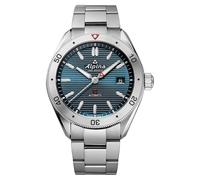 Alpina Reloj analógico automático para Hombre con Correa de Acero Inoxidable AL-525NS4AQ6B