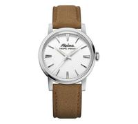 Alpina Reloj analógico automático para Hombre con Correa de Cuero AL-480S2H6