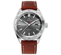 Alpina Reloj Analógico para Hombres de Suizo automático con Correa en Cuero AL-525G5AQ6