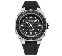 Alpina Reloj de hombre Seastrong Diver Extreme GMT Automatic AL-560B3VE6, plateado, Correa