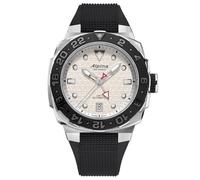 Alpina Reloj de hombre Seastrong Diver Extreme Gmt Automatic AL-560LG3VE6, plateado